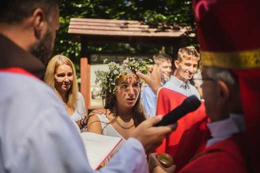 Bierzmowanie na górze Cierniak