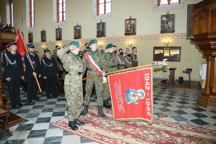 Uroczyste Przyrzeczenie Strzeleckie w Jaroszowie