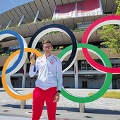 Wyjazd na olimpiadę był spełnieniem marzeń biegacza.