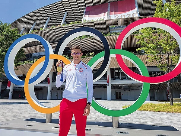 Wyjazd na olimpiadę był spełnieniem marzeń biegacza.