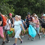 19. Pielgrzymka Dekanatu Czechowickiego na Jasną Górę - na trasie