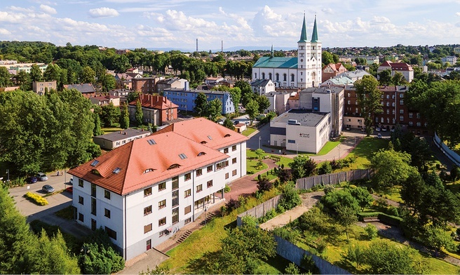 Szpital św. Józefa  od 120 lat wpisany jest  w krajobraz Mikołowa.