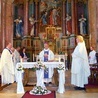 Kościół klasztorny Sveti Petar u Šumi. Uroczystość dziękczynienia za 25. rocznicę powrotu paulinów na Istrię w Chorwacji.