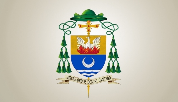 Herb biskupa Krzysztofa Nitkiewicza.