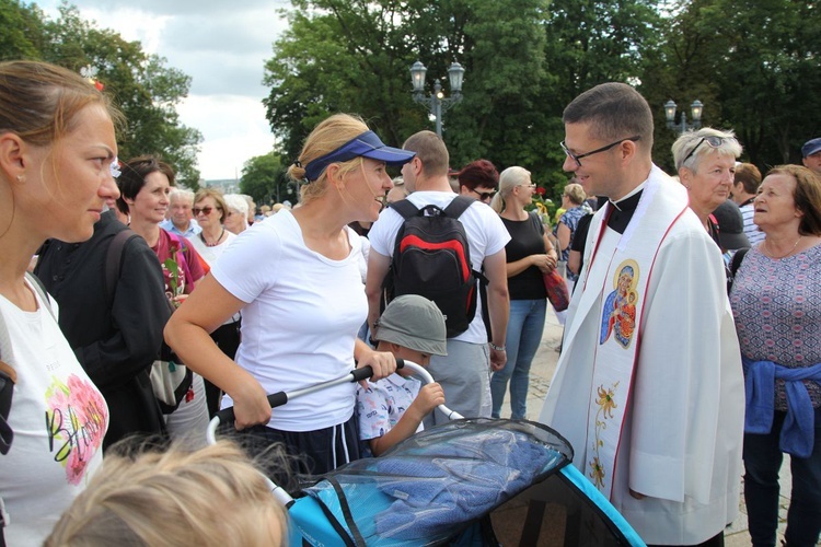 Powitanie 30. Pieszej Pielgrzymki Diecezji Bielsko-Żywieckiej na Jasnej Górze - 2021