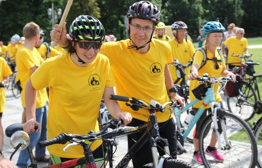 Powitanie 19. Andrychowskiej Pielgrzymki Rowerowej na Jasnej Górze - 2021