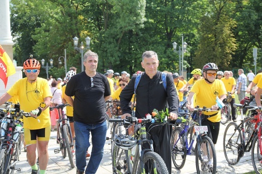 Powitanie 19. Andrychowskiej Pielgrzymki Rowerowej na Jasnej Górze - 2021