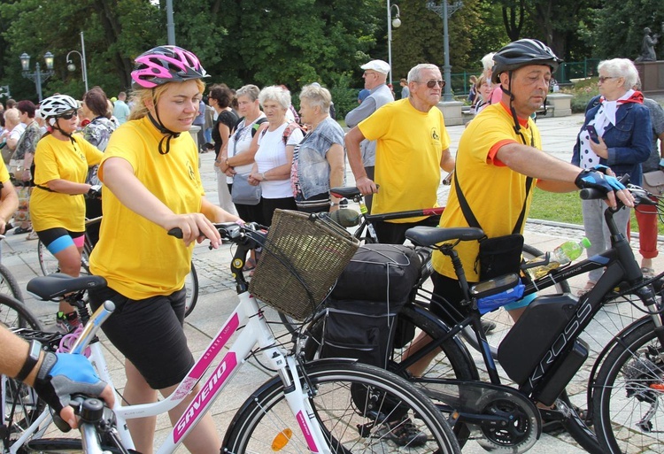 Powitanie 19. Andrychowskiej Pielgrzymki Rowerowej na Jasnej Górze - 2021