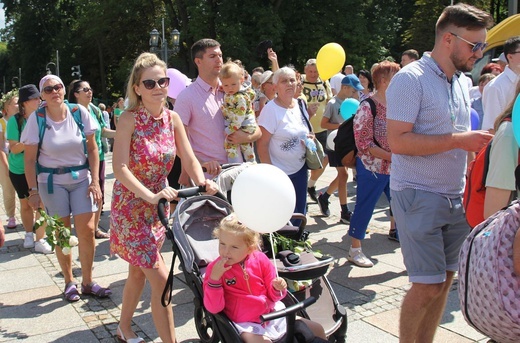 Powitanie 38. Oświęcimskiej Pieszej Pielgrzymki na Jasnej Górze - 2021