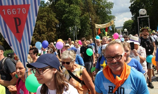 Powitanie 38. Oświęcimskiej Pieszej Pielgrzymki na Jasnej Górze - 2021