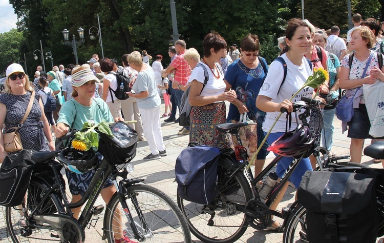 Powitanie 19. Czechowickiej Pielgrzymki na Jasnej Górze - 2021