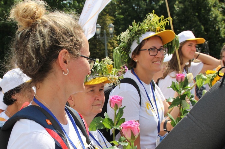 Powitanie 19. Czechowickiej Pielgrzymki na Jasnej Górze - 2021