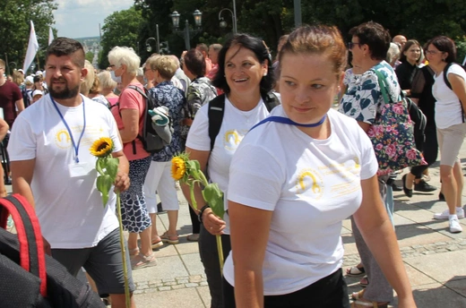Powitanie 19. Czechowickiej Pielgrzymki na Jasnej Górze - 2021