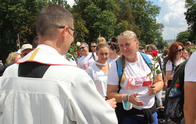 Powitanie 35. Pieszej Pielgrzymki Andrychowskiej na Jasnej Górze - 2021