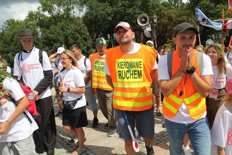 Powitanie 35. Pieszej Pielgrzymki Andrychowskiej na Jasnej Górze - 2021