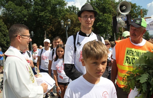 Powitanie 35. Pieszej Pielgrzymki Andrychowskiej na Jasnej Górze - 2021