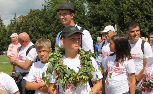 Powitanie 35. Pieszej Pielgrzymki Andrychowskiej na Jasnej Górze - 2021