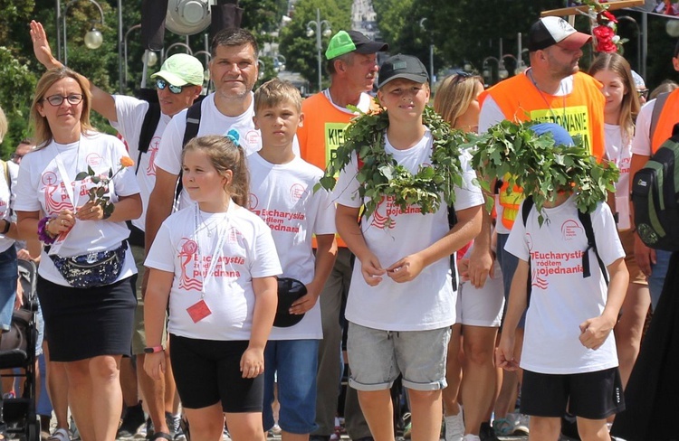 Powitanie 35. Pieszej Pielgrzymki Andrychowskiej na Jasnej Górze - 2021