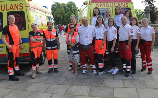 Pielgrzymkowi "maltańczycy" na Jasnej Górze - 2021