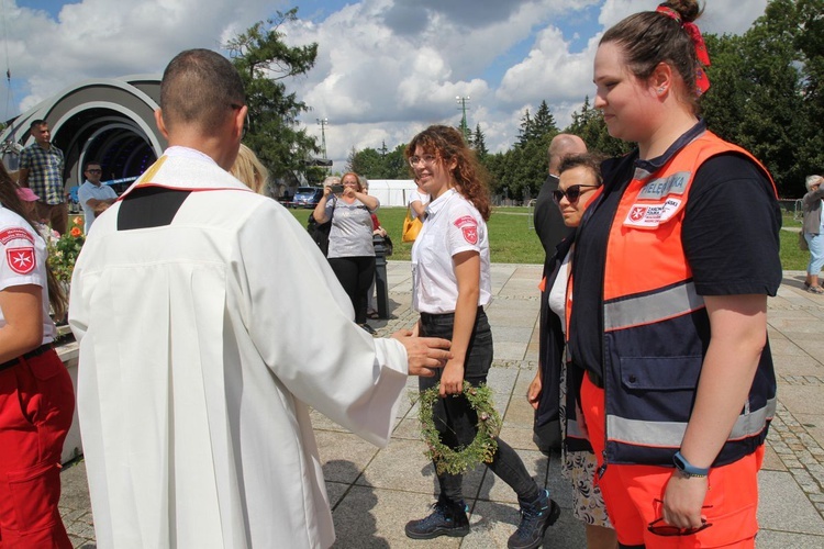 Pielgrzymkowi "maltańczycy" na Jasnej Górze - 2021