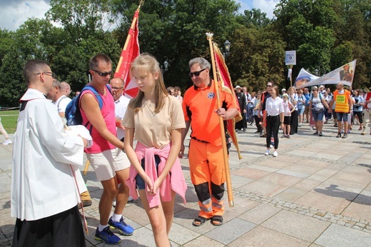 Pielgrzymkowi "maltańczycy" na Jasnej Górze - 2021