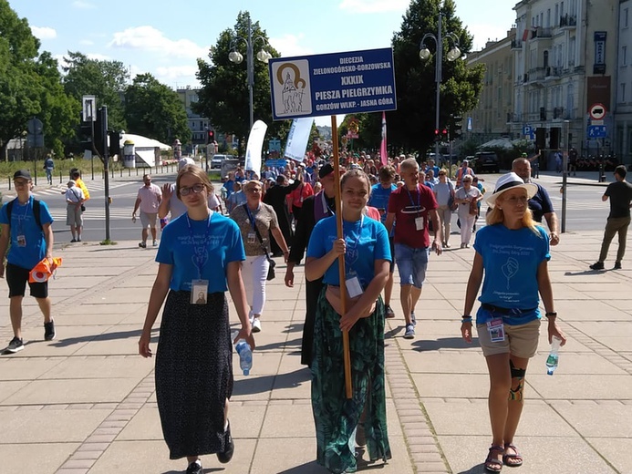 Piesza Pielgrzymka Diecezji Zielonogórsko-Gorzowskiej dotarła na Jasną Górę