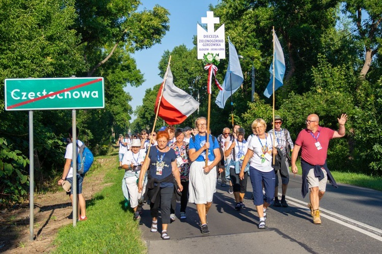 Piesza Pielgrzymka Diecezji Zielonogórsko-Gorzowskiej w obiektywie