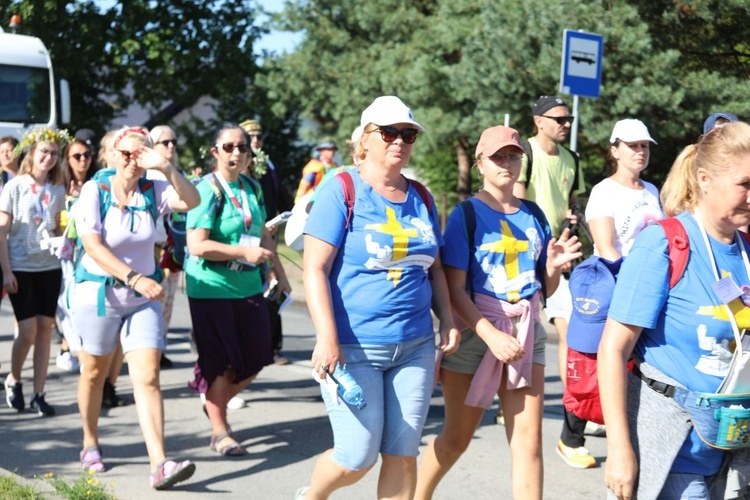 38. Oświęcimska Pielgrzymka na Jasną Górę - na trasie 