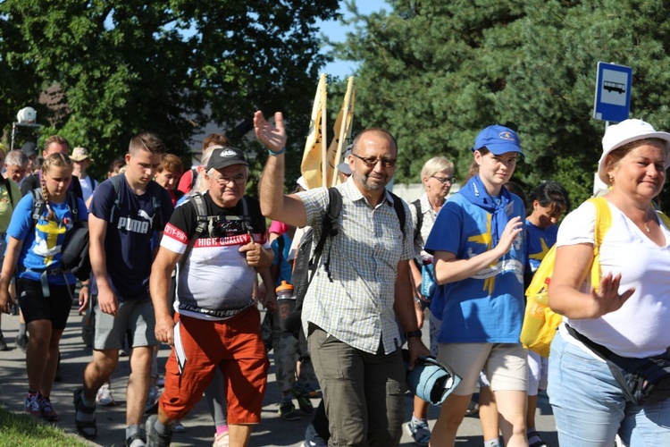 38. Oświęcimska Pielgrzymka na Jasną Górę - na trasie 