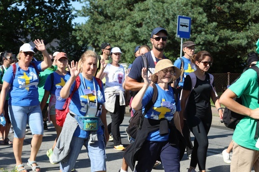 38. Oświęcimska Pielgrzymka na Jasną Górę - na trasie 