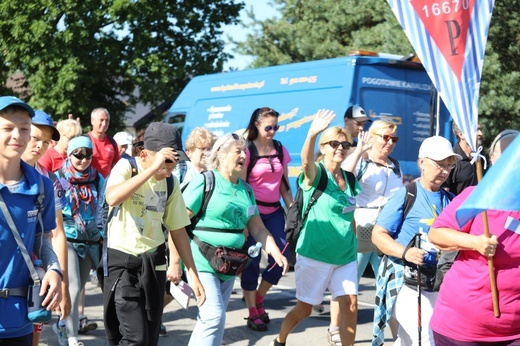 38. Oświęcimska Pielgrzymka na Jasną Górę - na trasie 