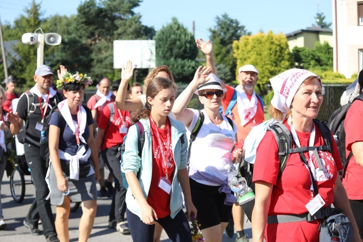 30. Cieszyńska Pielgrzymka na Jasną Górę - na trasie