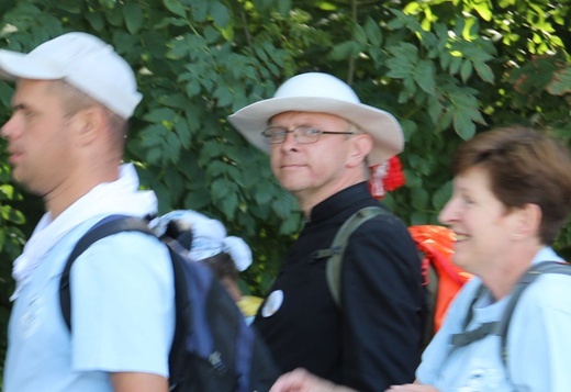 Pielgrzymka z Istebnej na Jasną Górę - 2021 - na trasie