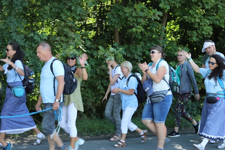 Pielgrzymka z Istebnej na Jasną Górę - 2021 - na trasie