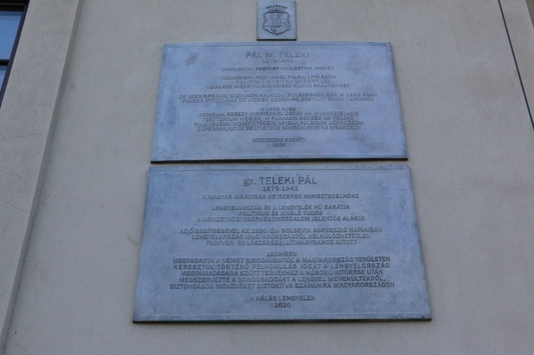 Odsłonięcie pomnika Pala Telekiego