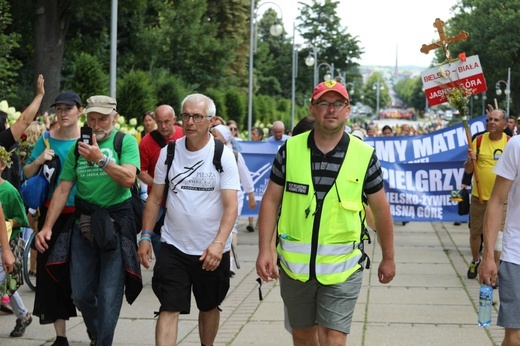 Jasnogórscy pątnicy dotarli do celu - grupy hałcnowskie - 2021