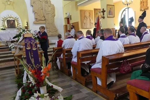 Uroczystości pogrzebowe śp. ks. kan. Wojciecha Janke w Lalikach