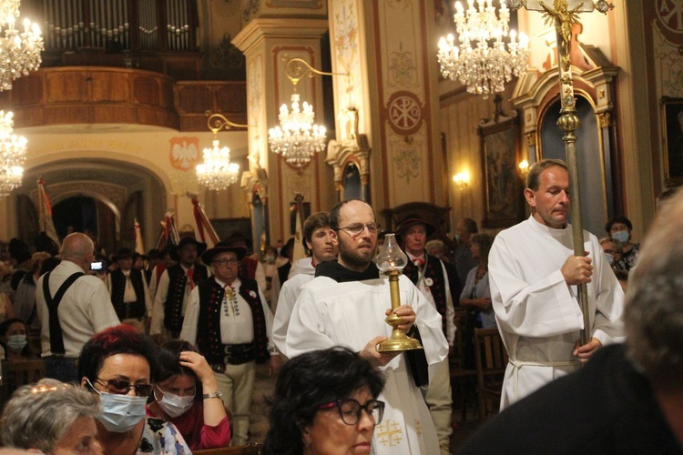 Abp Grzegorz Ryś na nabożeństwie fatimskim z góralami w Rychwałdzie