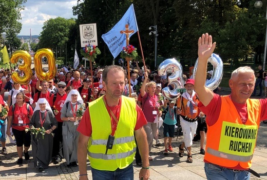 Jasnogórscy pątnicy dotarli do celu - 30. Cieszyńska Pielgrzymka - 2021