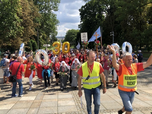 Jasnogórscy pątnicy dotarli do celu - 30. Cieszyńska Pielgrzymka - 2021