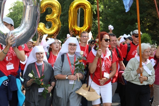 Jasnogórscy pątnicy dotarli do celu - 30. Cieszyńska Pielgrzymka - 2021