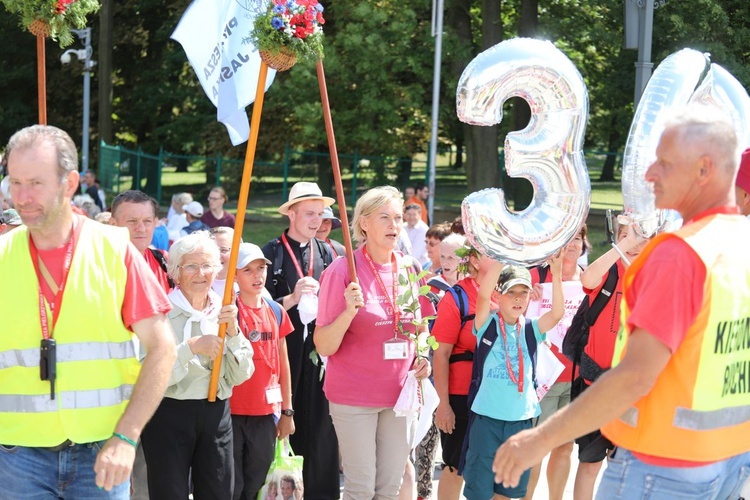 Jasnogórscy pątnicy dotarli do celu - 30. Cieszyńska Pielgrzymka - 2021