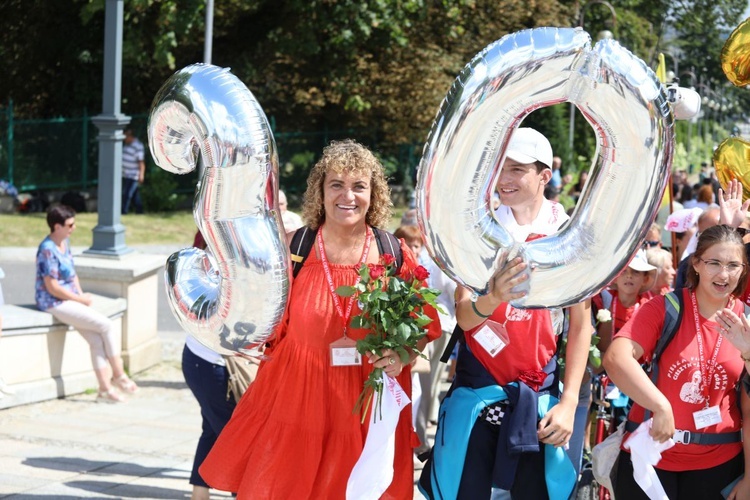 Jasnogórscy pątnicy dotarli do celu - 30. Cieszyńska Pielgrzymka - 2021