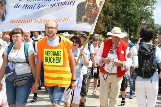 Jasnogórscy pątnicy dotarli do celu - z Istebnej  - 2021