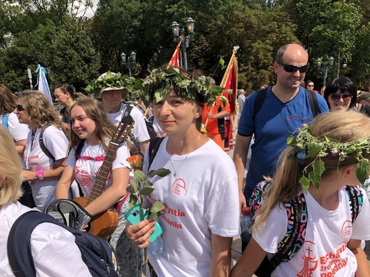 Jasnogórscy pątnicy dotarli do celu - z Andrychowa - 2021