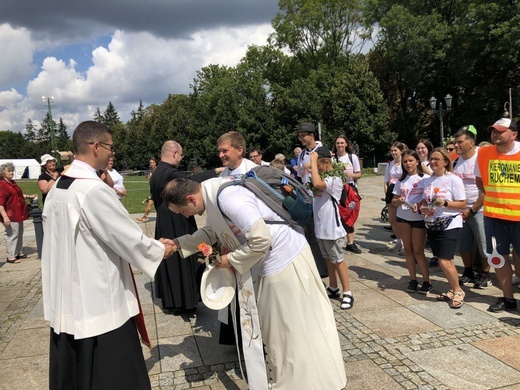 Jasnogórscy pątnicy dotarli do celu - z Andrychowa - 2021