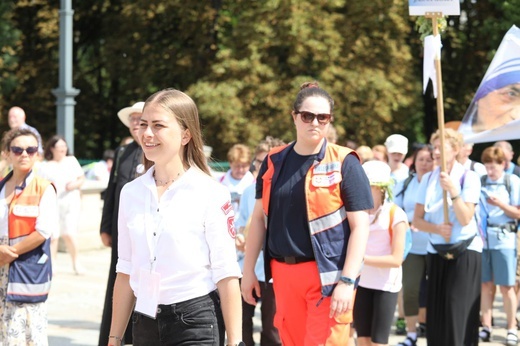 Jasnogórscy pątnicy dotarli do celu - z Andrychowa - 2021