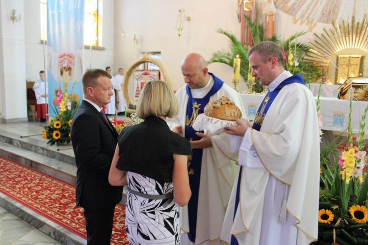 Kardynalskie dożynki w Łąkcie