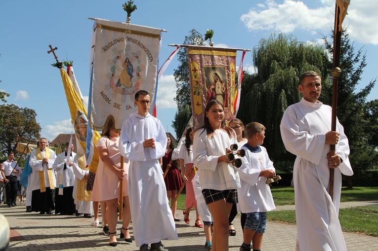 Ligota Książęca 2021. Uroczystość Wniebowzięcia NMP