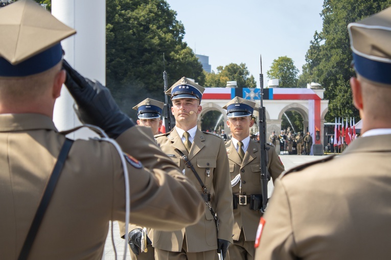 Święto Wojska Polskiego przed Grobem Nieznanego Żołnierza